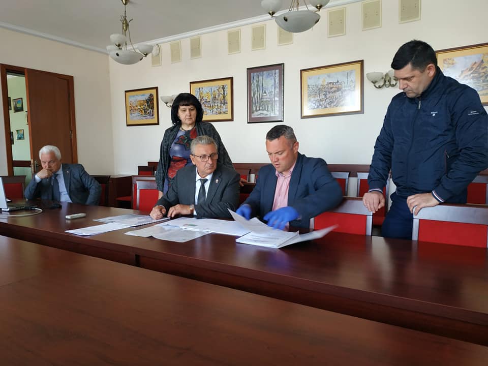 Будівництво спортивного майданчика в Борисполі. Фото