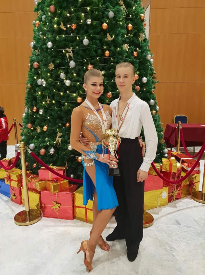 Данило Афонін та Ксенія Шамич стали чемпіонами Європи. Фото