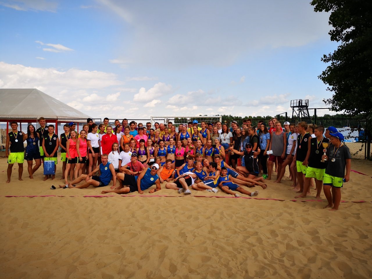 чемпіонат України з пляжного гандболу у Черкасах. ффото