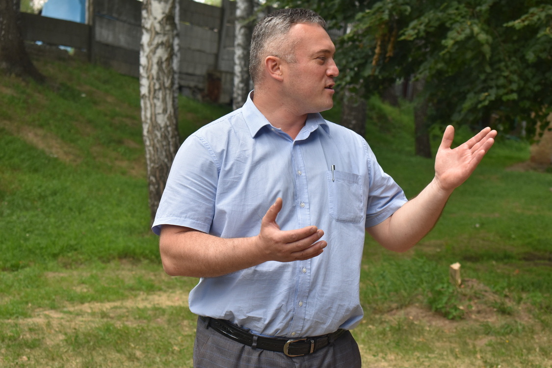 Відкриття воркаут-майданчика, Богуслав. Фото