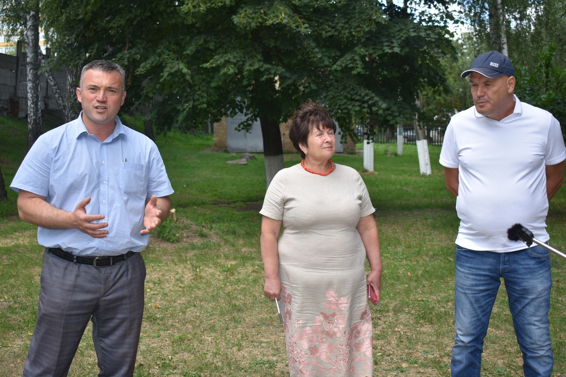 Відкриття воркаут-майданчика, Богуслав. Фото