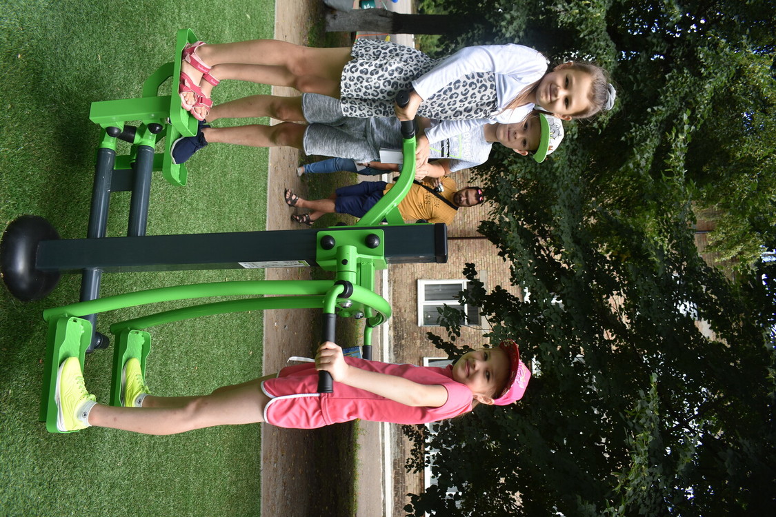 Відкриття воркаут-майданчика, Богуслав. Фото