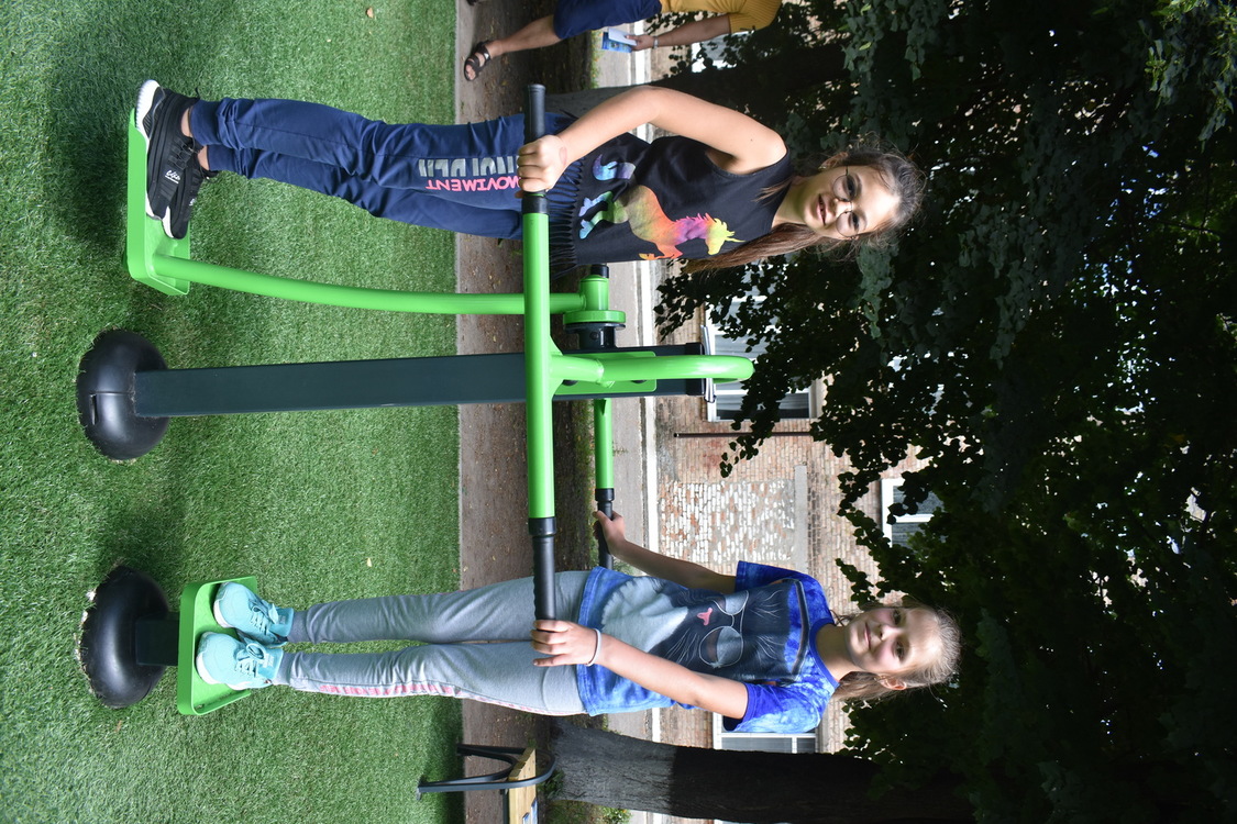 Відкриття воркаут-майданчика, Богуслав. Фото