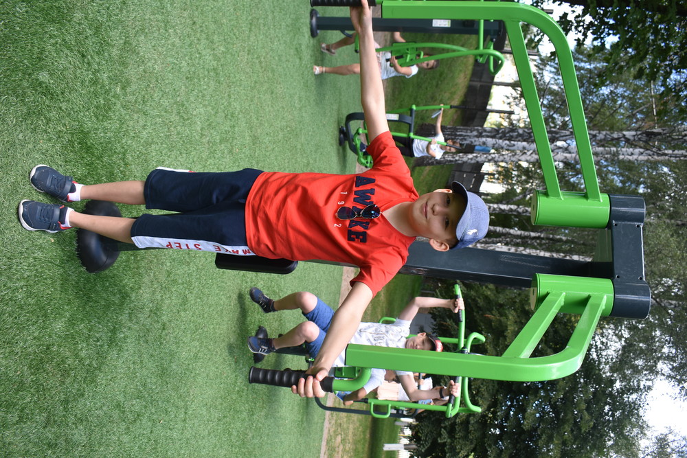 Відкриття воркаут-майданчика, Богуслав. Фото