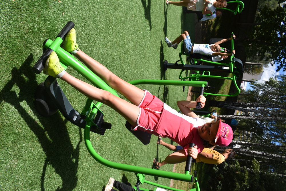 Відкриття воркаут-майданчика, Богуслав. Фото