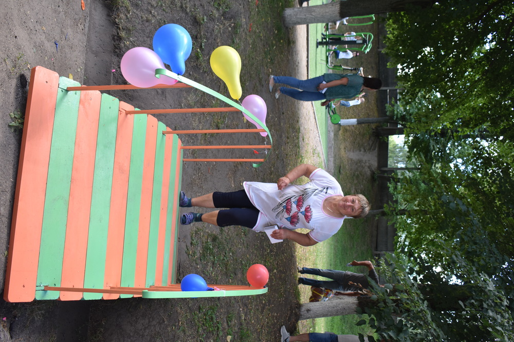 Відкриття воркаут-майданчика, Богуслав. Фото