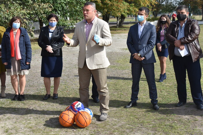 Відкриття воркаут-майданчика в Жоравці. Фото