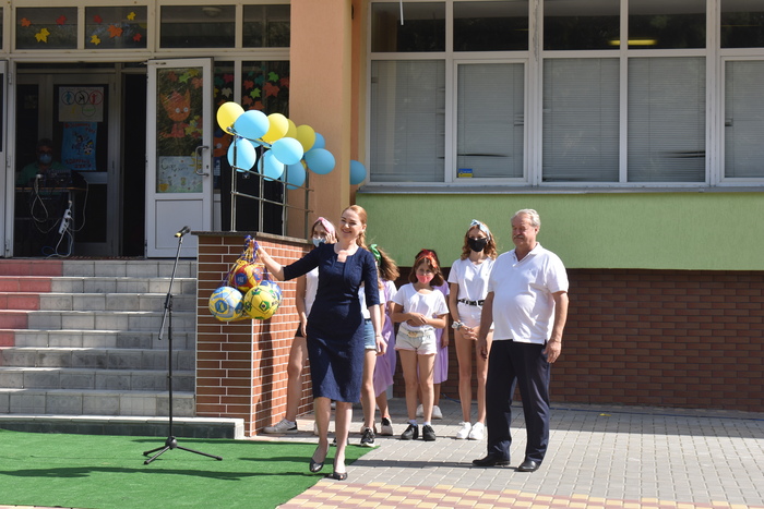 Відкриття мультифункціонального майданчика у Володарці. Фото
