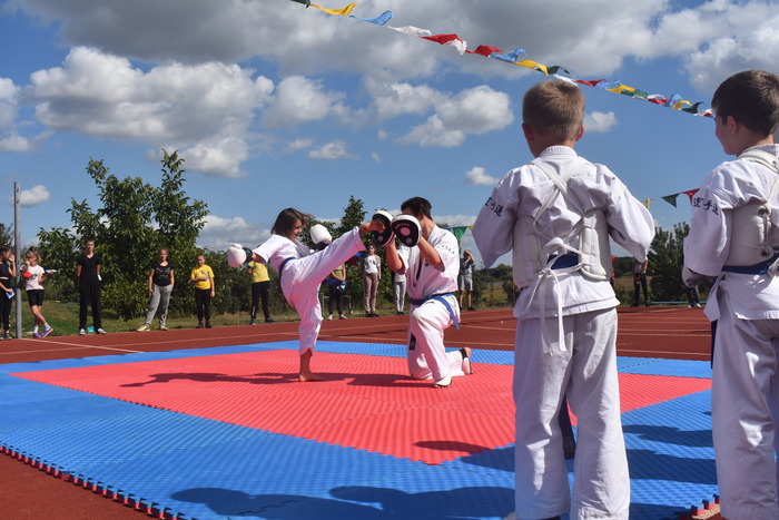 Відкриття воркаут-майданчиків в Обухівському районі. Фото