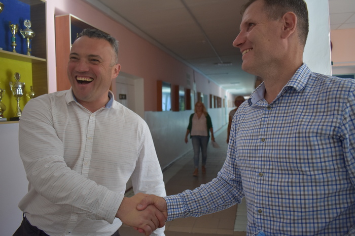 Відкриття міні-футбольного поля та воркаут-майданчика на Бориспільщині. Фото