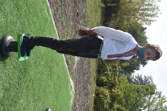 Відкриття воркаут-майданчика в Жоравці. Фото