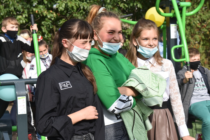 Відкриття воркаут-майданчика в Жоравці. Фото