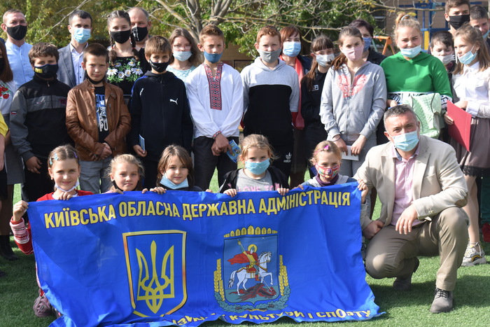 Відкриття воркаут-майданчика в Жоравці. Фото