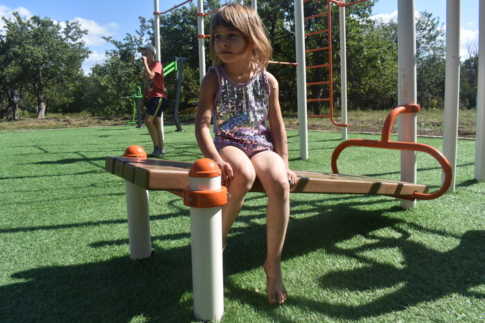 Відкриття воркаут-майданчиків в Обухівському районі. Фото