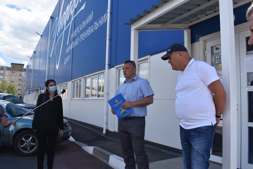 Сергій Тимофєєв зустрівся з богуславцями, Льодограй. Фото