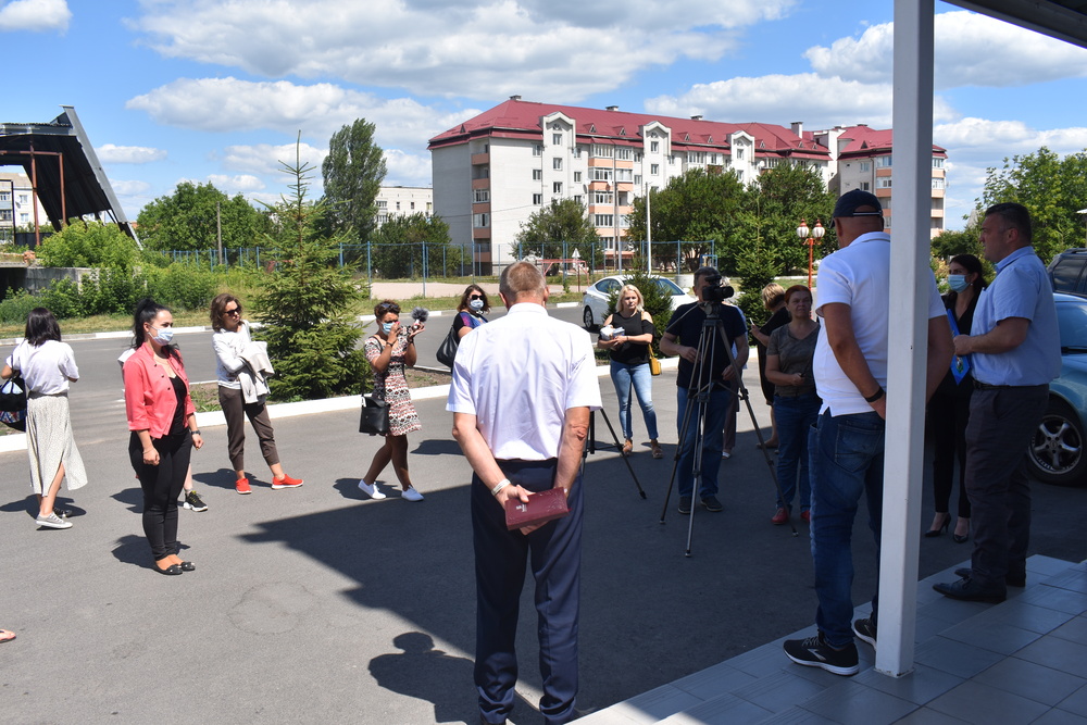 Сергій Тимофєєв зустрівся з богуславцями, Льодограй. Фото