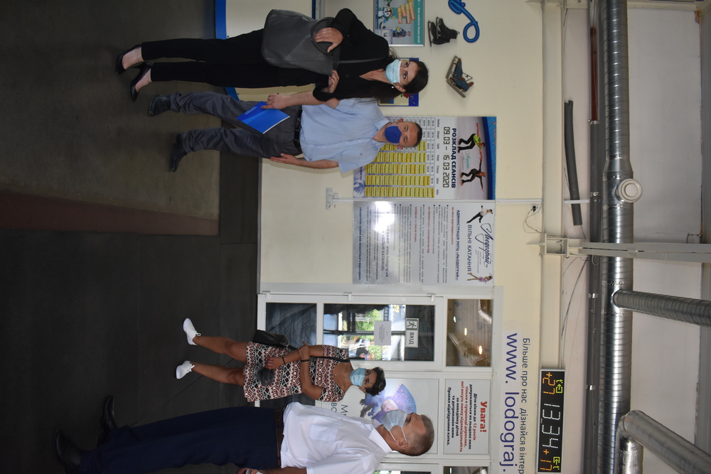 Сергій Тимофєєв зустрівся з богуславцями, Льодограй. Фото