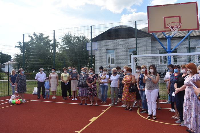 Вікдкриття спортивних майданчиків в Броварському районі. Фото