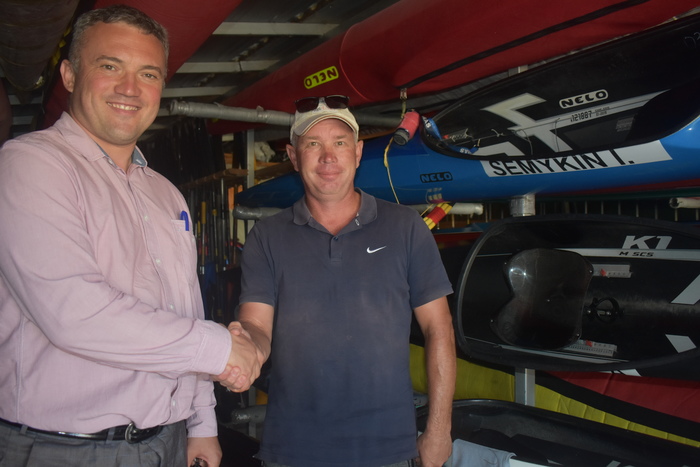 Човен-двійка та гоночні байдарки-одиночки придбано для Київщини. Фото