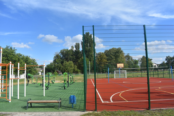 Вікдкриття спортивних майданчиків в Броварському районі. Фото