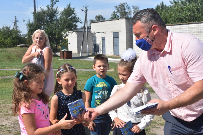 Відкриття спортивних майданчиків на Київщині. Фото