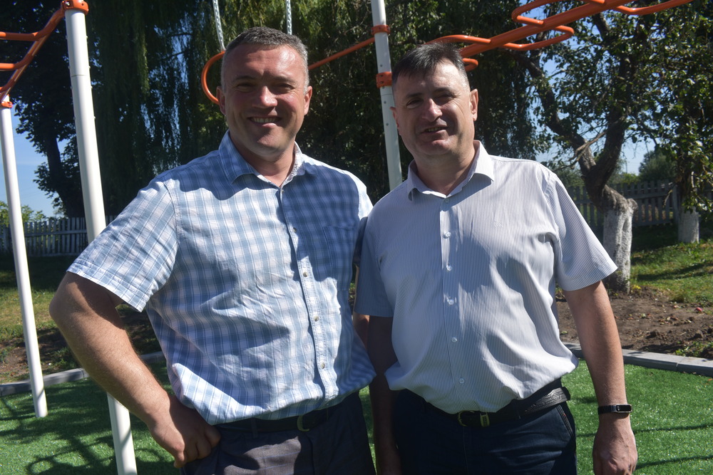 Відкриття воркаут-майданчиків у Фастівському районі. Фото