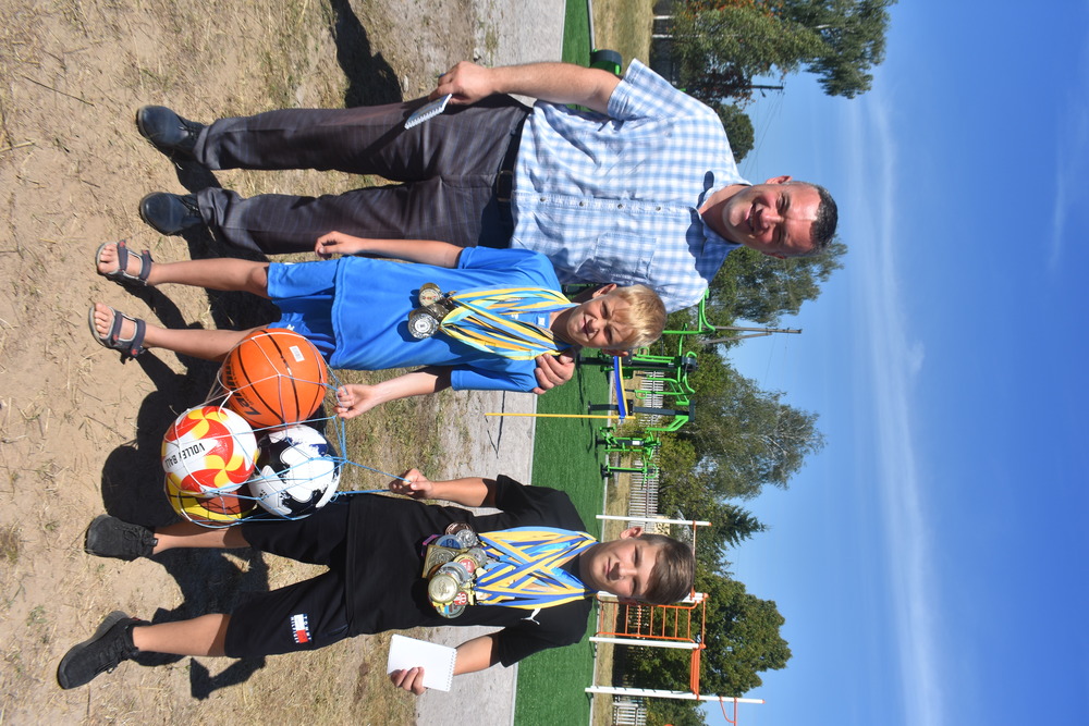 Відкриття воркаут-майданчиків у Фастівському районі. Фото