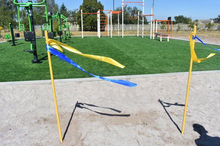 Відкриття воркаут-майданчиків у Фастівському районі. Фото