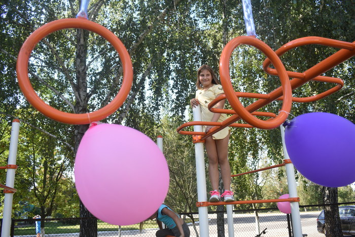 Відкриття workout-майданчиків в Макарівському районі. Фото