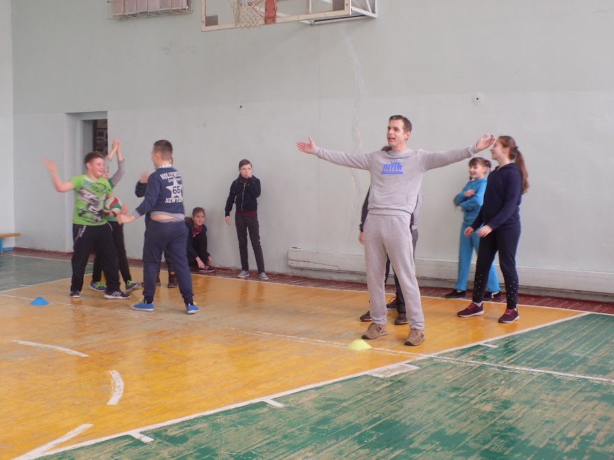 Спортивний урок, Бородянка. Фото