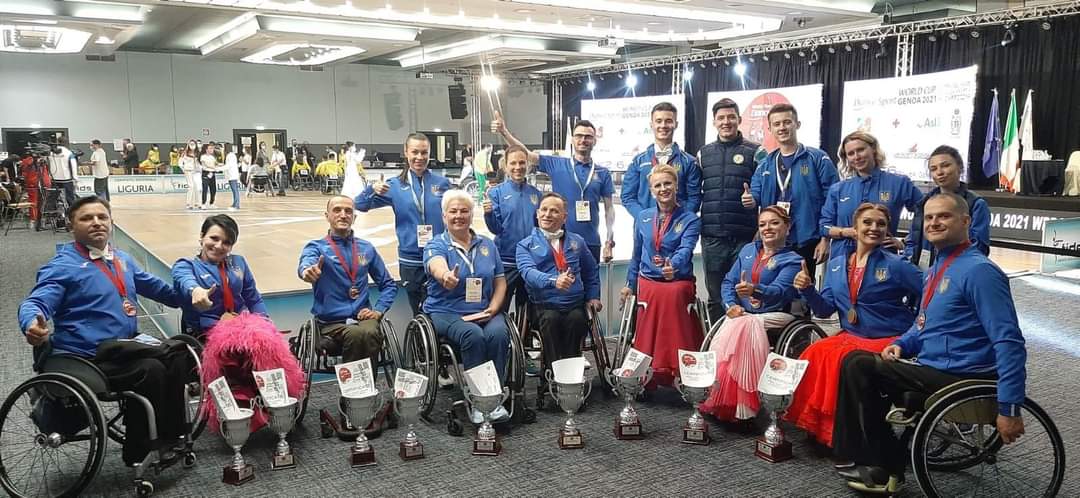 Кубок світу зі спортивних танців на візках, Генуя. фото