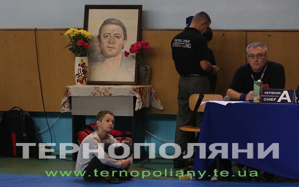 Меморіал Сцібайла з вільної боротьби, Тернопіль. Фото