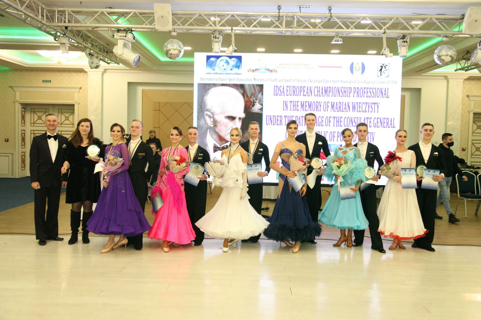 Чемпіонат Європи зі спортивних танців, Львів. Фото