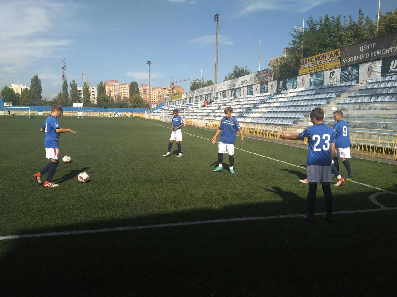 3-й тур Всеукраїнських змагань з футболу, Щасливе. Фото