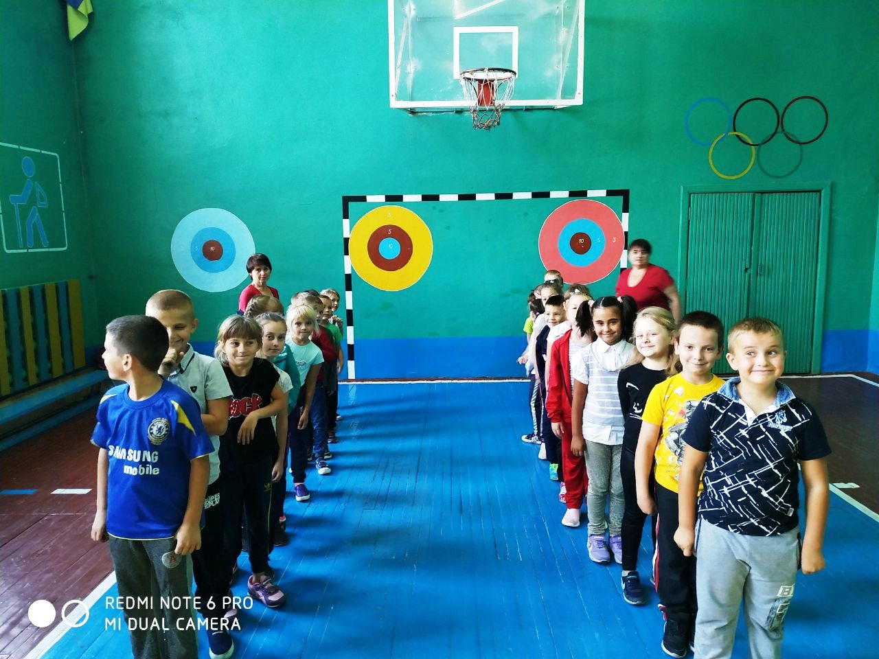 Спортивний урок в Білоцерківському районі. Фото