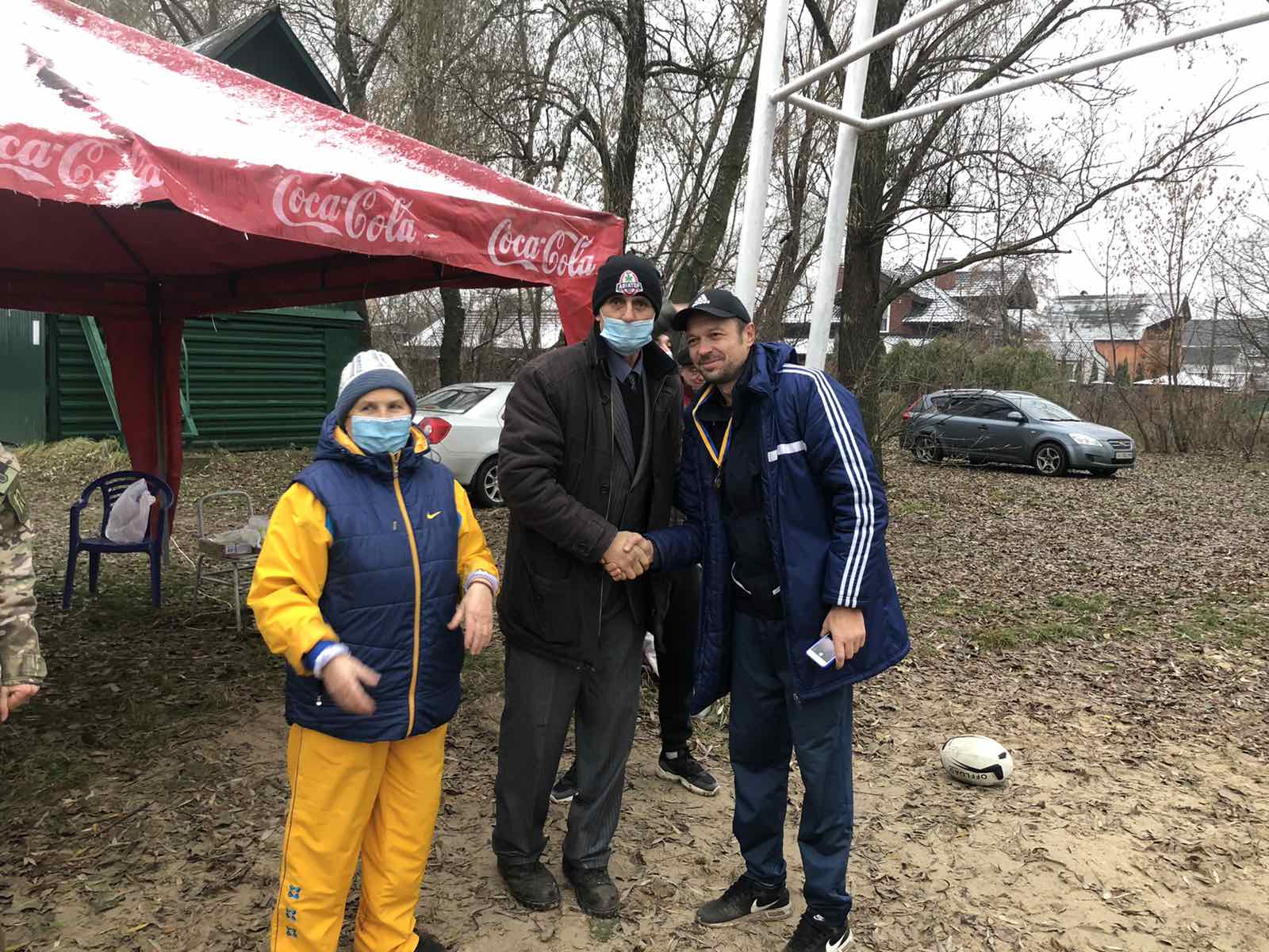 Перший різдвяний турнір з регбі, Київ. Фото