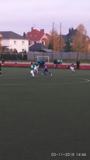 ЧУ з футболу, 10 тур. Щасливе. Фото