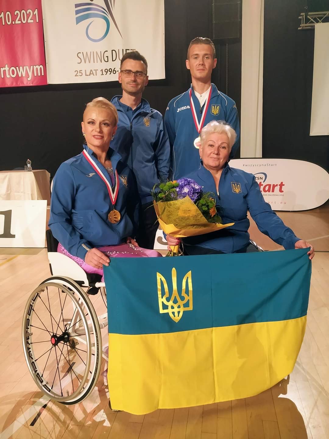 міжнародний турнір зі спортивних танців на візках, Польща. Фото