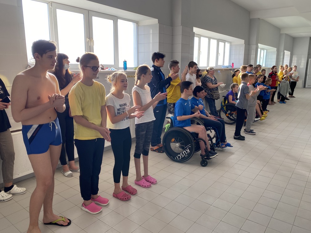 Кубок Київської області з плавання серед осіб з інвалідністю, Бровари. фото