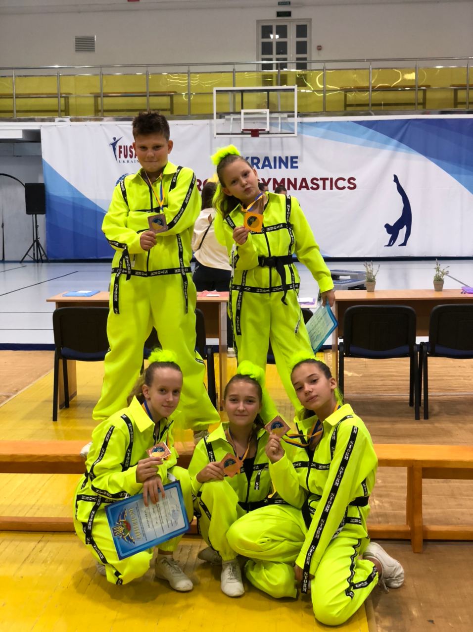 Чемпіонат України зі спортивної аеробіки. Фото
