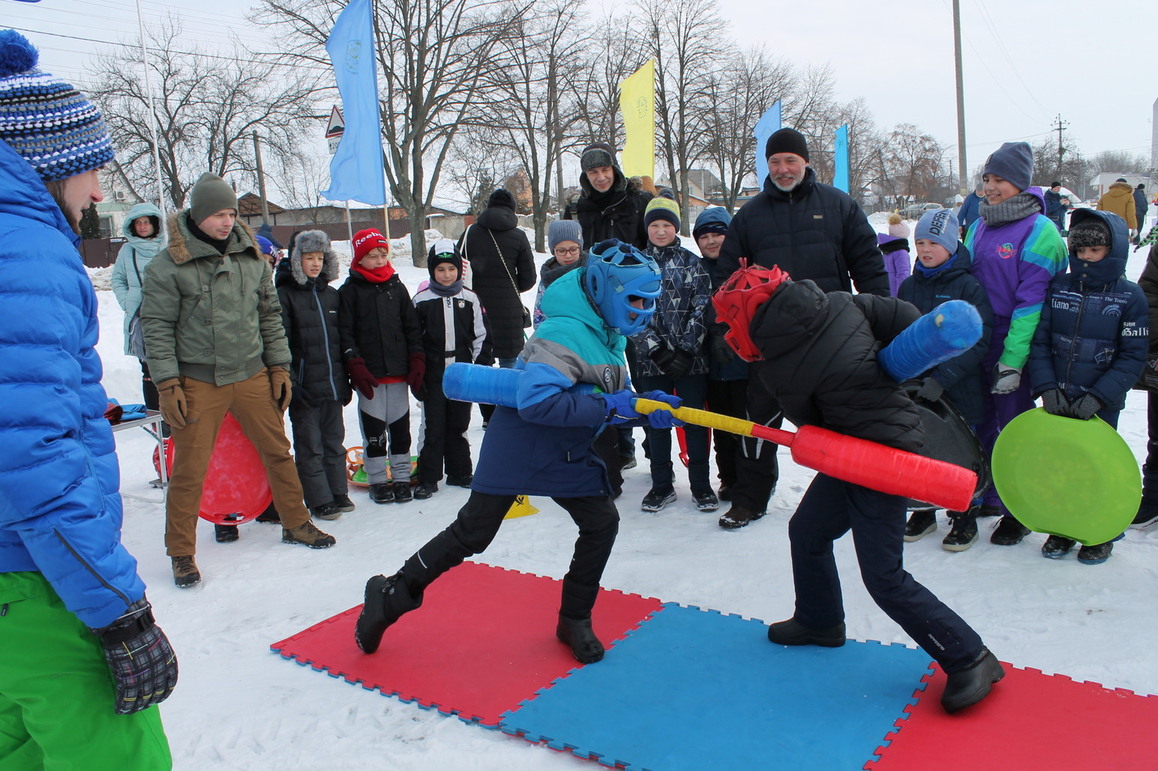 Зимові розваги, Бориспіль. Фото