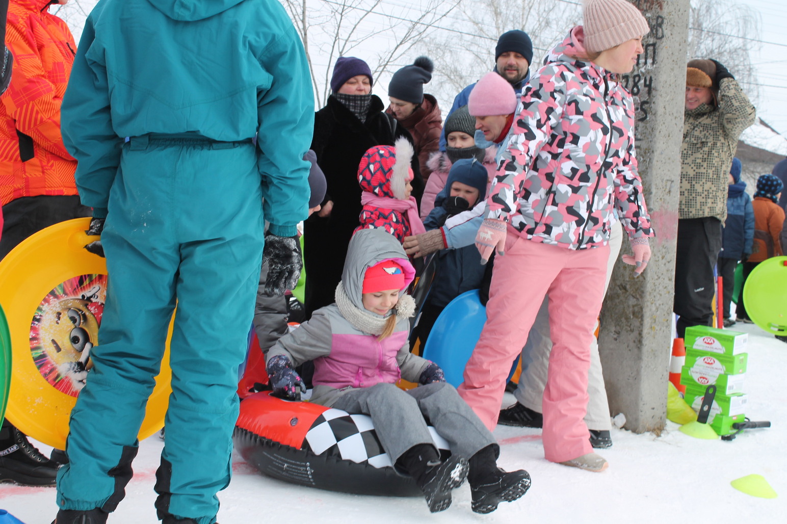 Зимові розваги, Бориспіль. Фото