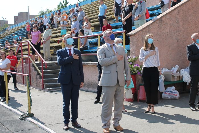 Відкриття мультифункціонального спортивного майданчика, Фастів. Фото