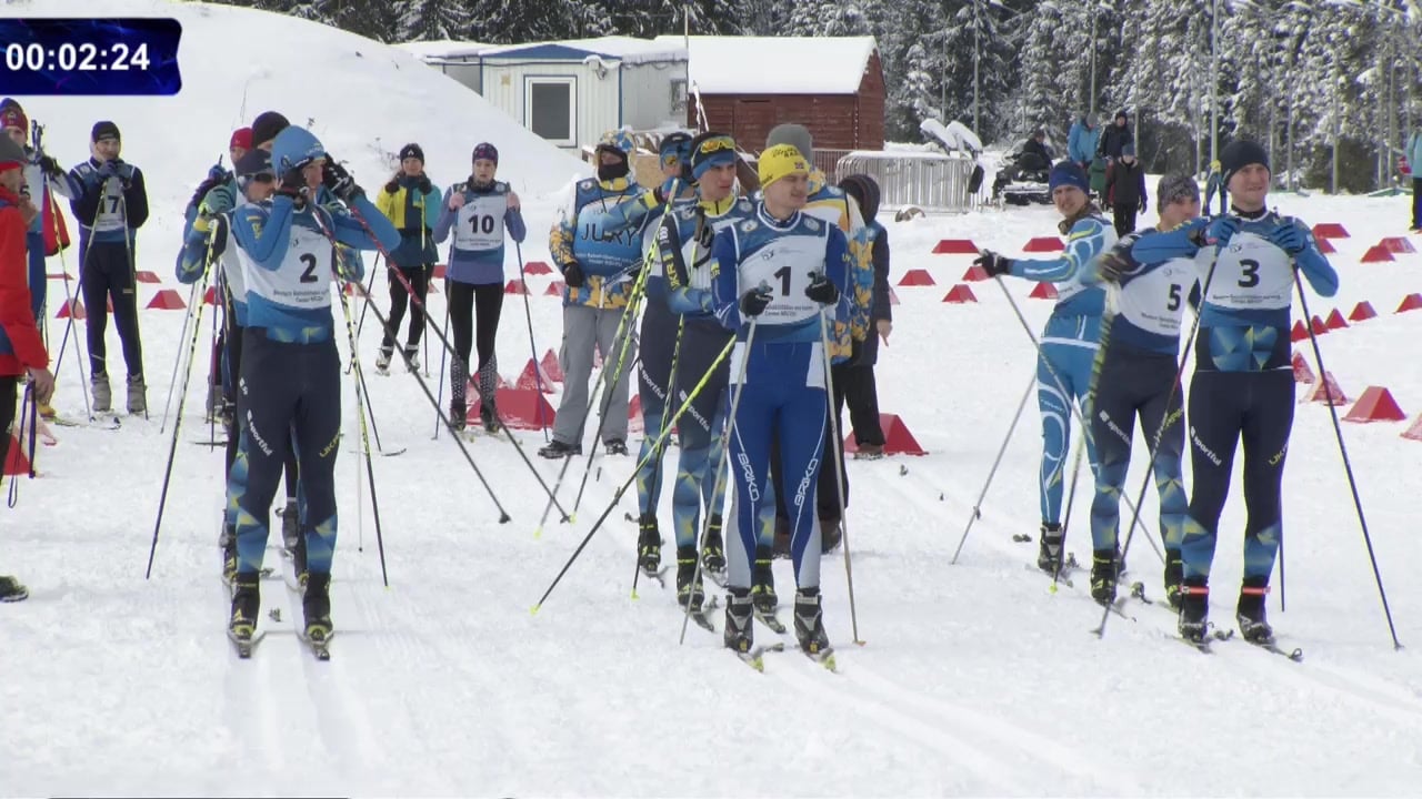 чемпіонат України з лижних перегонів серед спортсменів з порушенням слуху. фото