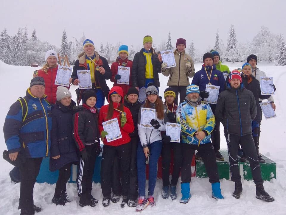 Диплом чемпіонат України з лижних гонок. Фото