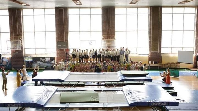 Чемпіонат України зі стрибків на батуті, Одеса. Фото