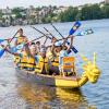 Команда Київщини, веслування на човнах "Дракон". Фото