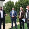 Відкриття спортивного майданчика в Гоголеві. Фото