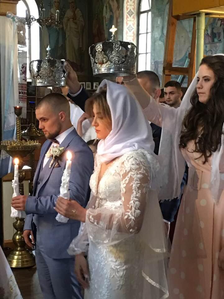 Весілля Аліни Акобії та Олександра Грушина. Фото
