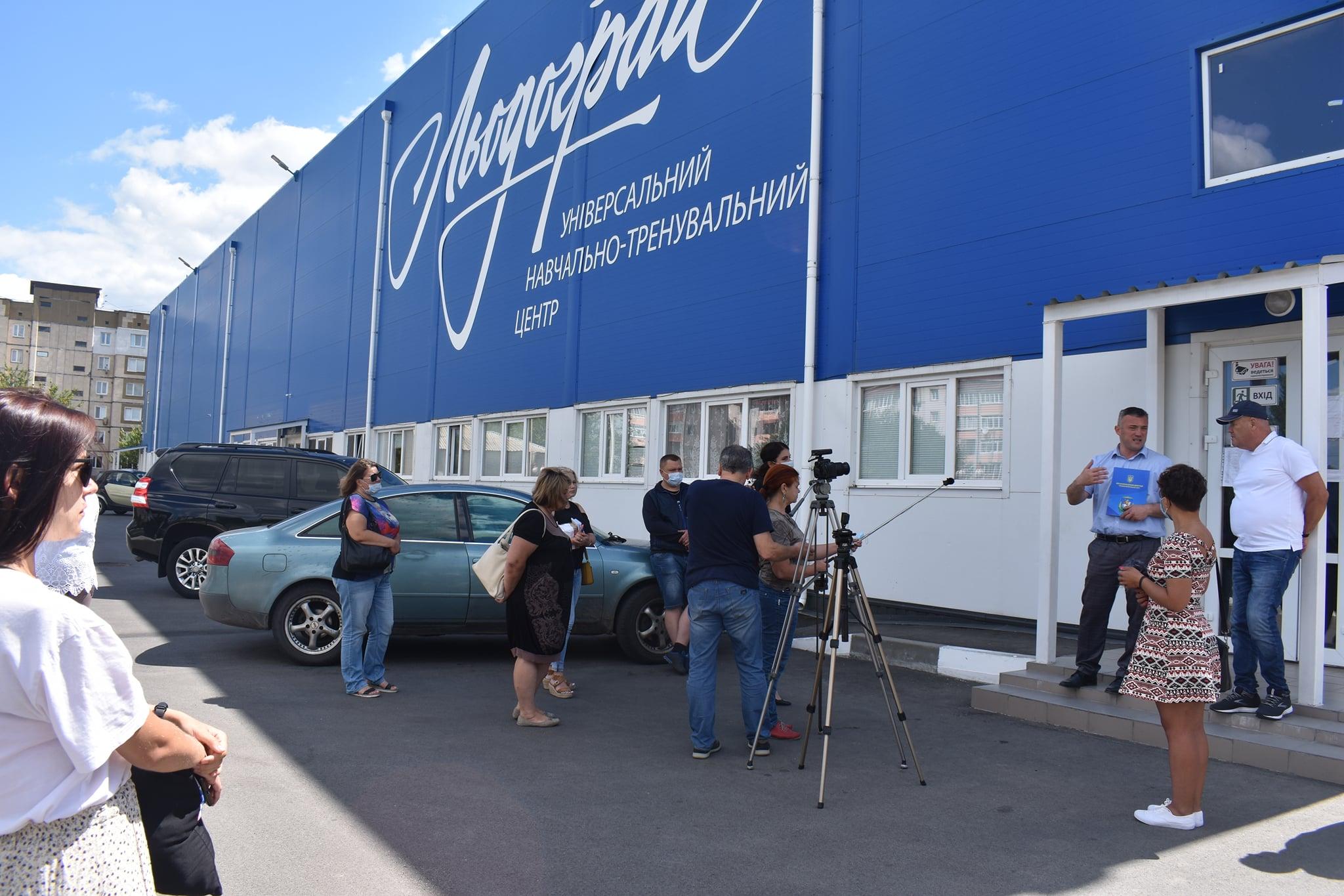 Сергій Тимофєєв зустрівся з богуславцями, Льодограй. Фото